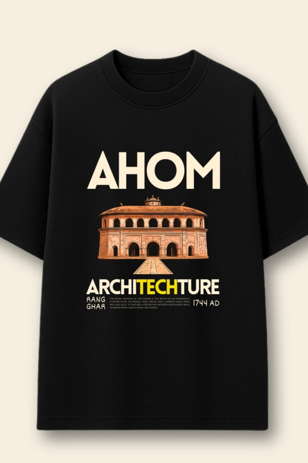 Ahom Architechture t-shirt - front view