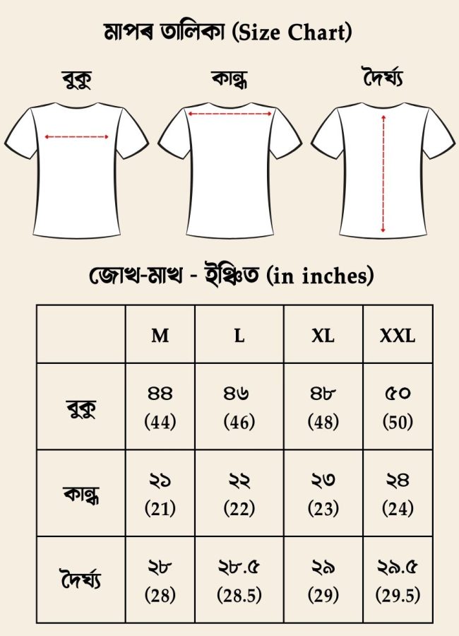 FittingFattang.com Size Chart