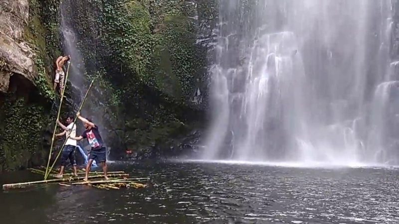 Kangthilangso Waterfall picnic spot in Assam