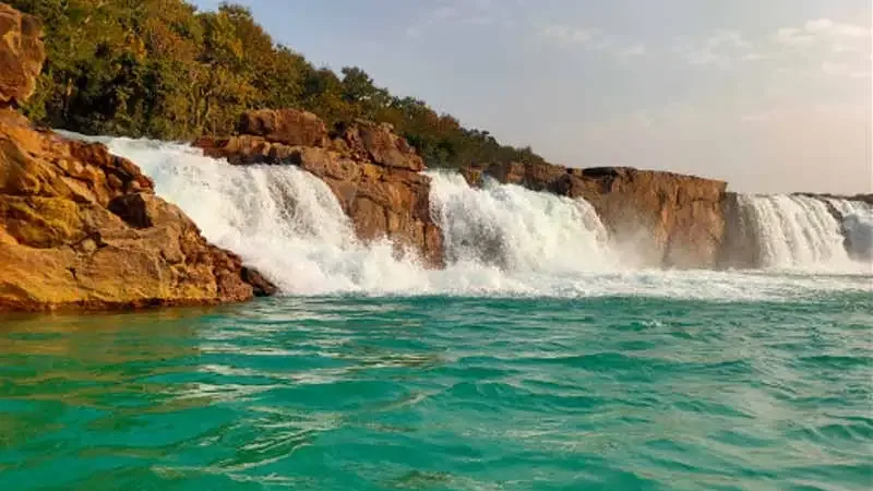 Panimur waterfall picnic spot in Assam