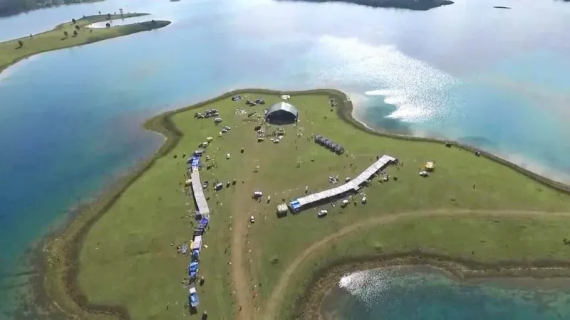 Umrangso Lake picnic spot in Assam